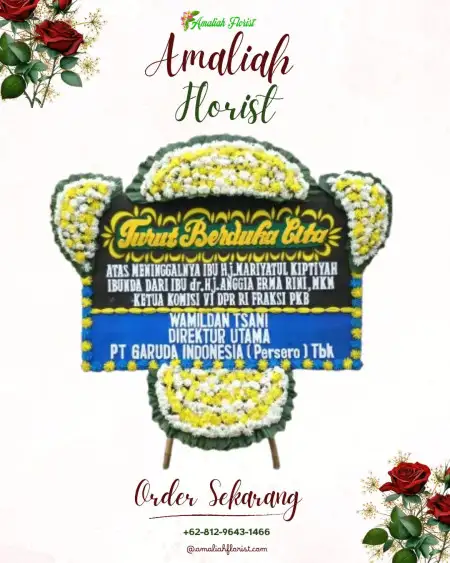 Papan Bunga Duka Trompoasri